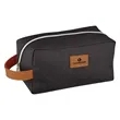 Heathered Recycled Toiletry Bag | https://www.bestnamebadges.com