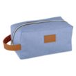 Heathered Recycled Toiletry Bag | https://www.bestnamebadges.com