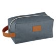 Heathered Recycled Toiletry Bag | https://www.bestnamebadges.com