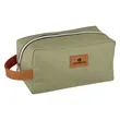 Heathered Recycled Toiletry Bag | https://www.bestnamebadges.com