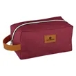 Heathered Recycled Toiletry Bag | https://www.bestnamebadges.com