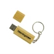 Marsh Wood USB Flash Drive w/ Key Ring | https://www.bestnamebadges.com