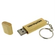 Marsh Wood USB Flash Drive w/ Key Ring | https://www.bestnamebadges.com