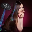 Light Hair Sparkle Clip Extensions | https://www.bestnamebadges.com