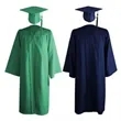 Matte Graduation Gown Cap Tassel Set | https://www.bestnamebadges.com