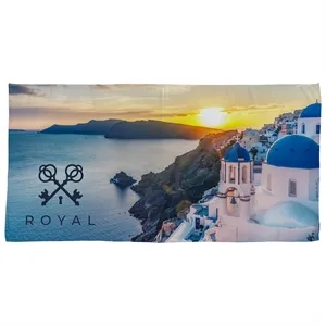Breaker 30- x 60- Soft Polyester Beach Towel | https://www.bestnamebadges.com