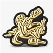 One Color Flex Patches | https://www.bestnamebadges.com