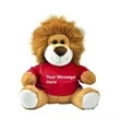 Custom Mini Cute Lion Plush Toy | https://www.bestnamebadges.com