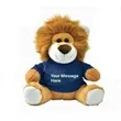 Custom Mini Cute Lion Plush Toy | https://www.bestnamebadges.com