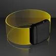 Cosmic Yellow LED Magnetic Clasp Bracelets | https://www.bestnamebadges.com