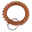 Transparency Flexible Spiral Coil Stretchable Key Chain | https://www.bestnamebadges.com