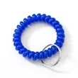 Transparency Flexible Spiral Coil Stretchable Key Chain | https://www.bestnamebadges.com