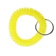 Transparency Flexible Spiral Coil Stretchable Key Chain | https://www.bestnamebadges.com