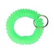 Transparency Flexible Spiral Coil Stretchable Key Chain | https://www.bestnamebadges.com