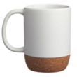 15 oz. Matte Cork Bottom Ceramic Mugs | https://www.bestnamebadges.com