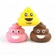 Creative Poop Shape Squeeze Toy Stress Reliever | https://www.bestnamebadges.com