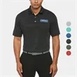 Callaway® Moisture Wicking Broken Stripe Men's Polo Shirt | https://www.bestnamebadges.com