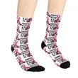 Custom Athletic Running Socks, Mid-Calf | https://www.bestnamebadges.com