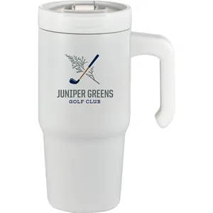 Peak Recycled Insulated Sip Or Swig Mug 24 oz | https://www.bestnamebadges.com