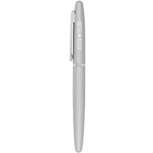 Sheaffer® VFM Brushed Chrome Roller Ball | https://www.bestnamebadges.com