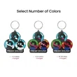 Custom 2D PVC Key Chain 1"-2.5" | https://www.bestnamebadges.com