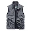Waterproof And Durable Sleeveless Jacket Made Of Nylon | https://www.bestnamebadges.com