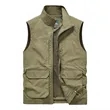 Waterproof And Durable Sleeveless Jacket Made Of Nylon | https://www.bestnamebadges.com