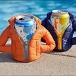 Beverage Jacket Can Coolers Thermos Cup Cover Water Proof | https://www.bestnamebadges.com