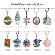 Die Struck Key Chain - 2" dia | https://www.bestnamebadges.com