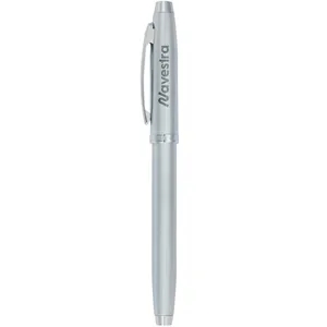 Sheaffer® 100 Brushed Chrome Roller Ball | https://www.bestnamebadges.com
