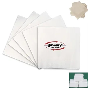 Custom 2-Ply Fold Cocktail Beverage Lunch Paper Napkin