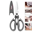 Stainless Steel Multi-Use Scissors With Bottle Opener | https://www.bestnamebadges.com