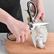 Stainless Steel Multi-Use Scissors With Bottle Opener | https://www.bestnamebadges.com