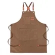 Adjustable Waterproof Canvas Chef Apron With Large Pockets | https://www.bestnamebadges.com