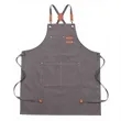 Adjustable Waterproof Canvas Chef Apron With Large Pockets | https://www.bestnamebadges.com