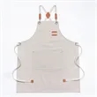 Adjustable Waterproof Canvas Chef Apron With Large Pockets | https://www.bestnamebadges.com