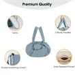 Large Capacity Drawstring Cosmetic Bathroom Organizer Bag | https://www.bestnamebadges.com
