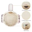 Large Capacity Drawstring Cosmetic Bathroom Organizer Bag | https://www.bestnamebadges.com