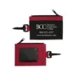 Zippered Id Wallet W/Clip | https://www.bestnamebadges.com