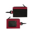 Zippered Id Wallet W/Clip | https://www.bestnamebadges.com