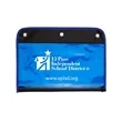 Zippered Portfolio Pouch W/Three Holes | https://www.bestnamebadges.com