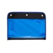 Zippered Portfolio Pouch W/Three Holes | https://www.bestnamebadges.com