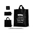 Folding Polytex Tote | https://www.bestnamebadges.com