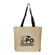 Canvas Convention Tote | https://www.bestnamebadges.com