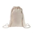 Natural Drawstring Backpack | https://www.bestnamebadges.com