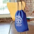 Non Woven Drawstring Backpack | https://www.bestnamebadges.com