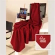 Promo Fleece Throw | https://www.bestnamebadges.com