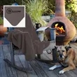 Fleece Throw | https://www.bestnamebadges.com