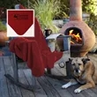 Fleece Throw | https://www.bestnamebadges.com
