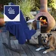 Fleece Throw | https://www.bestnamebadges.com